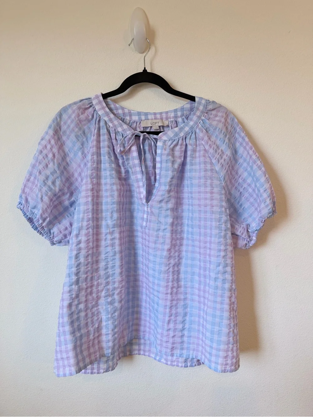 LOFT soft gingham